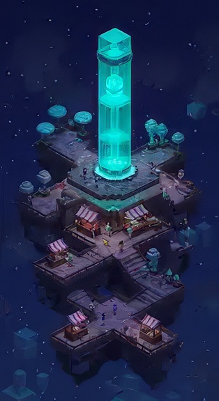 Isometric city tile